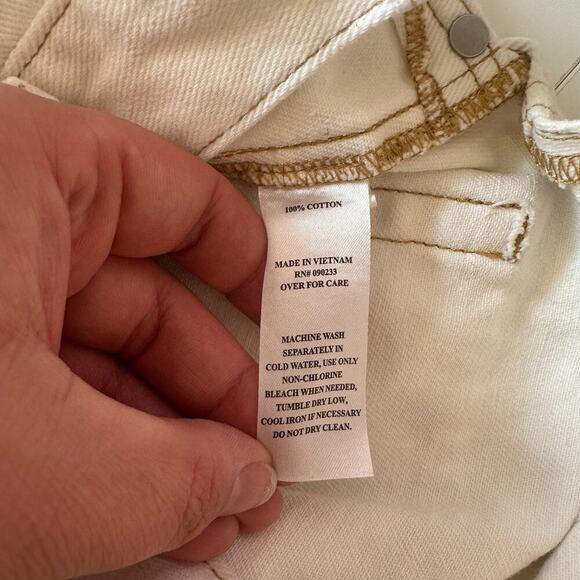 Pacsun X Playboy High Waist Cut-Out Slim Jeans Size 27 White Bunny Streetwear - Picture 10 of 12